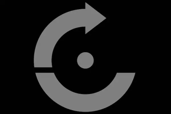 Logo symbol representing Evolved.